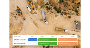 Construction equipment monitoring 