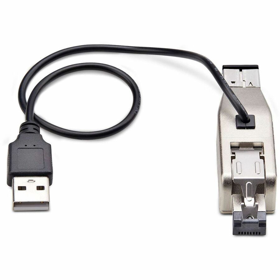 StarTech.com Gigabit Fiber to RJ45 Ethernet Media Converter Dongle, US ...