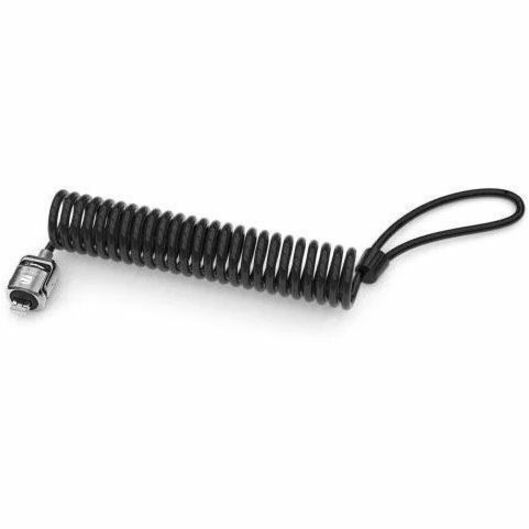 Compulocks T-bar Security Keyed Coiled Cable Lock Black – LTT Partners