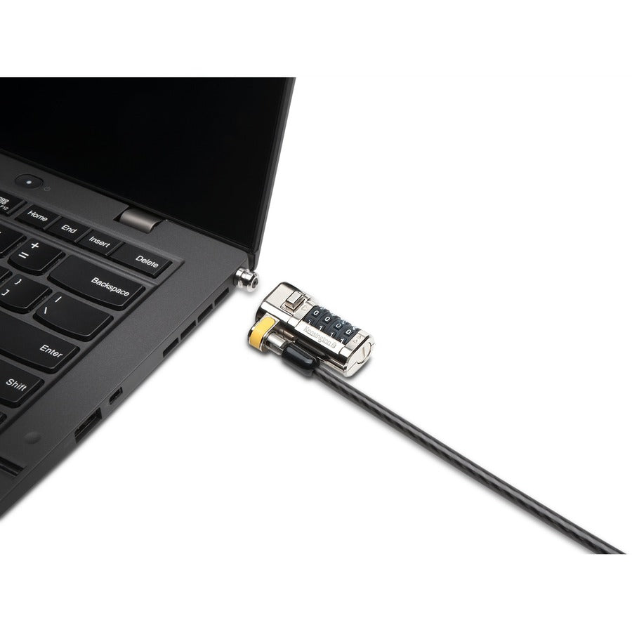 Kensington ClickSafe Combination Laptop Lock for Wedge-Shaped Security ...