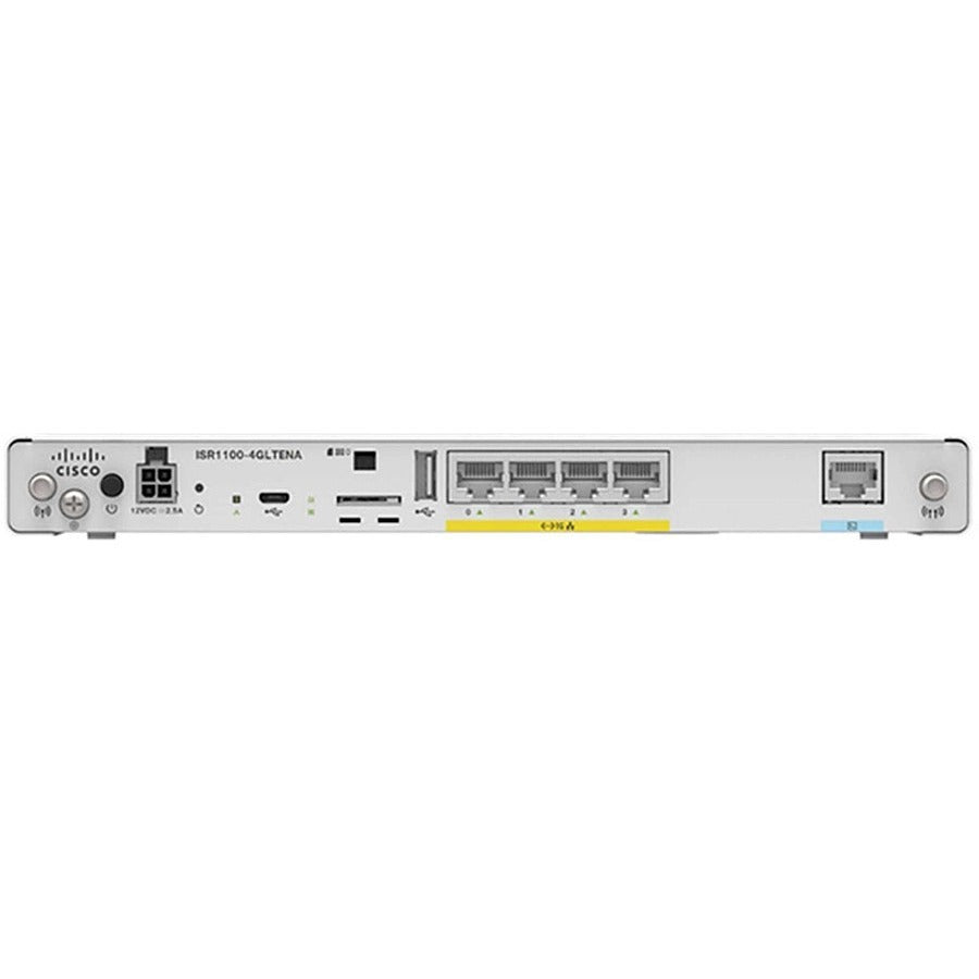 Cisco ISR1100-4GLTENA 1 SIM Cellular, Ethernet Modem/Wireless Router ...