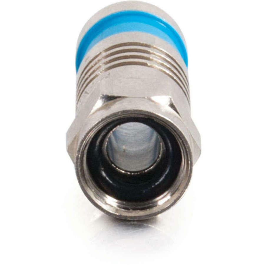 C2G RG6 Compression F-Type Connector - Thumbnail 2