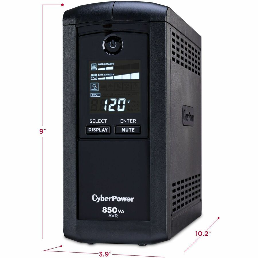 CyberPower CP850AVRLCD Intelligent LCD UPS Systems – LTT Partners