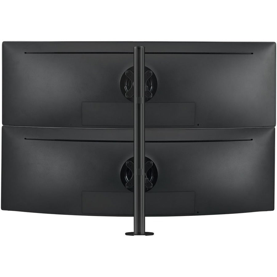 Stack Display Mt Atdec dual stack heavy monitor desk mount - Flat and Curved up to 49in ...