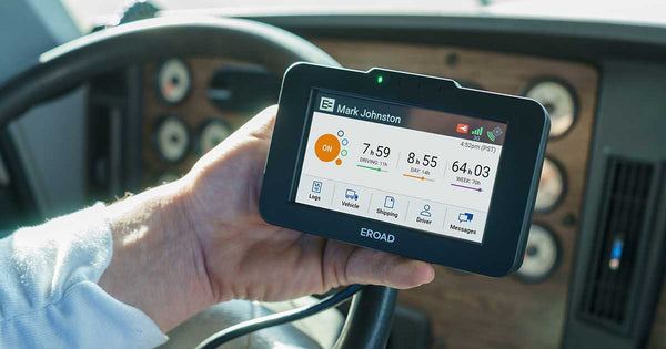 EROAD Tablet for Driver Safety