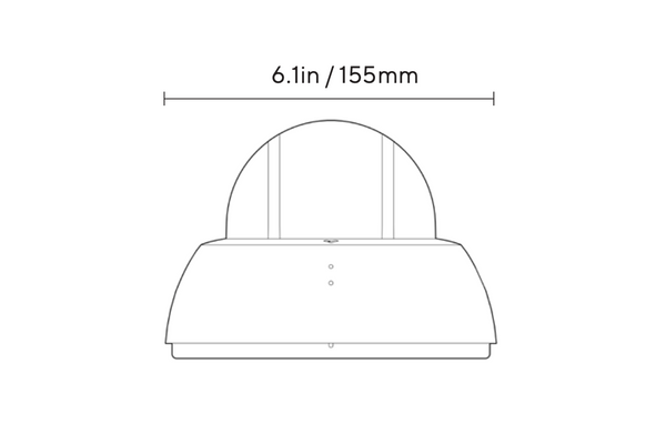 Verkada CD63-E Dome Outdoor Camera