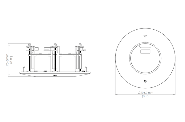 Verkada Recess Ceiling Mount - LTT Partners